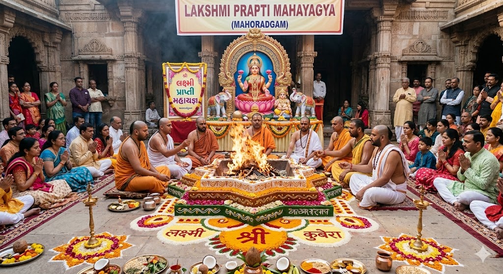 Lakshmi Prapti Mahayagya on Ashadh Purnima