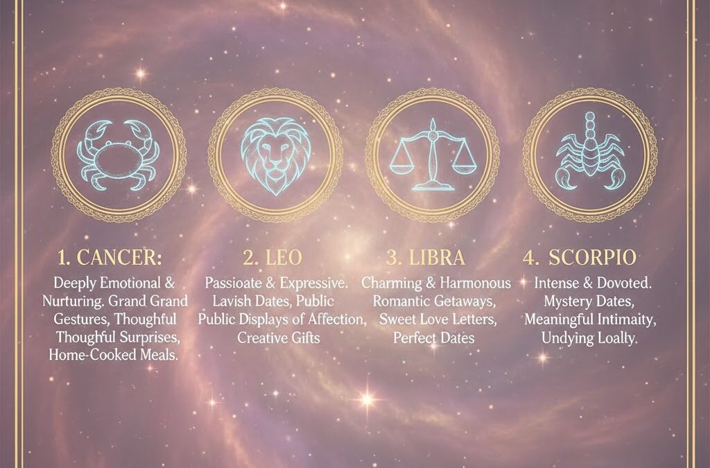 Most romantic zodiac signs